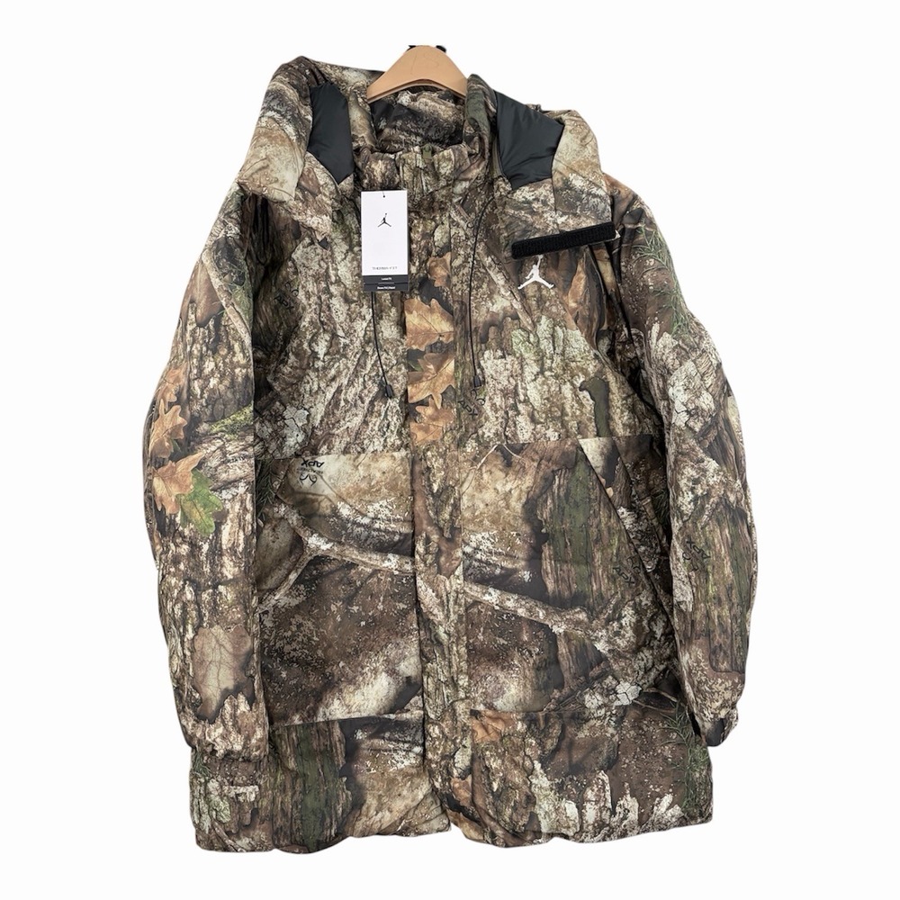 Air Jordan Flight Therma-Fit Down‎ Parka Real Tree APX Camo IB4517-222 Size XL